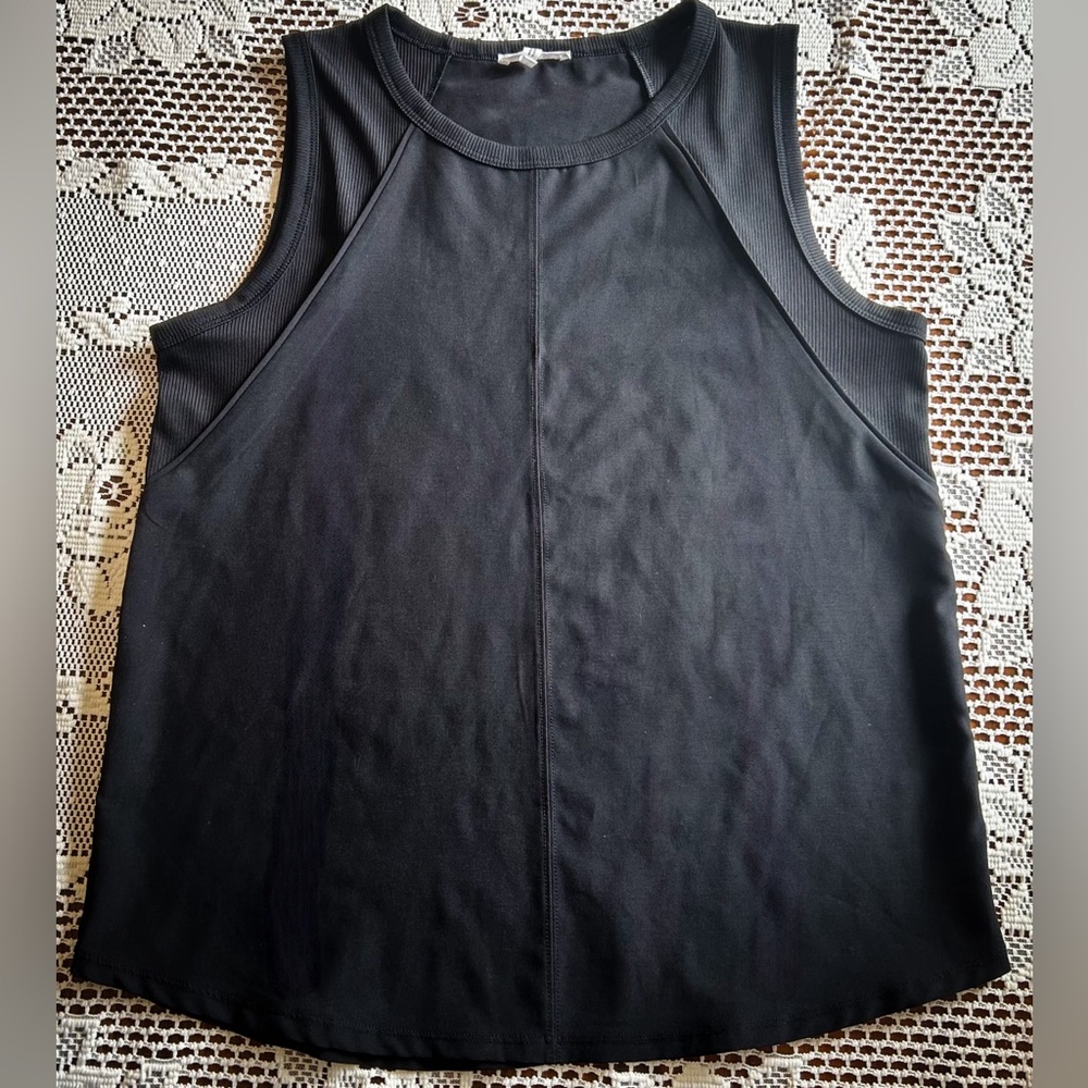 Maurices Black Sleeveless Tank Top Muscle Tee Size Small S